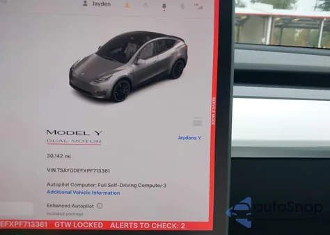 2023 Tesla Model Y Performance Dual Motor All-Wheel Drive from USA, damaged, VIN 7SAYGDEFXPF713361